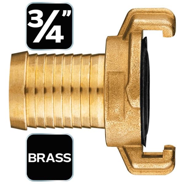 Snabbkoppling - NEO - 15-622 - Mässing - 3/4" - Effektiv tätning