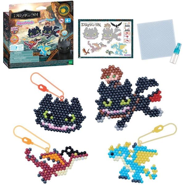 "Kit Drakar - AQUABEADS - 800 pärlor - Från 4 år"