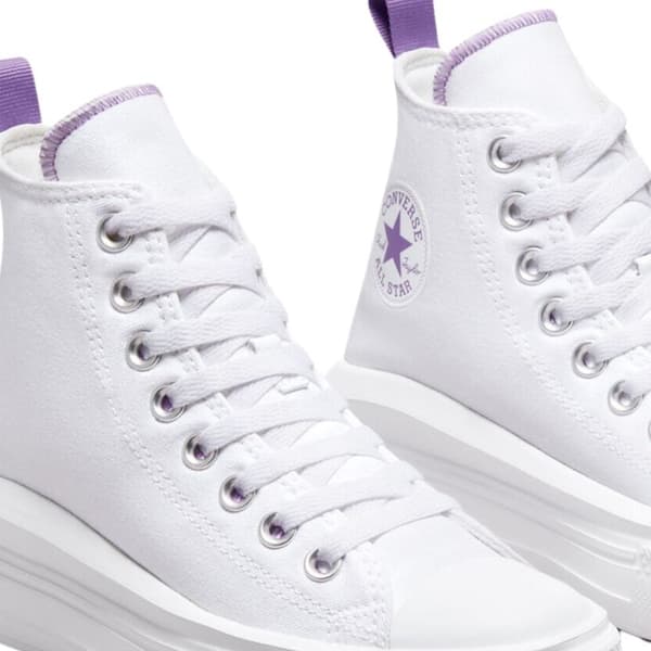 Baskets - CONVERSE - Chuck Taylor All Star Move - Vit - Plattform - Unisex