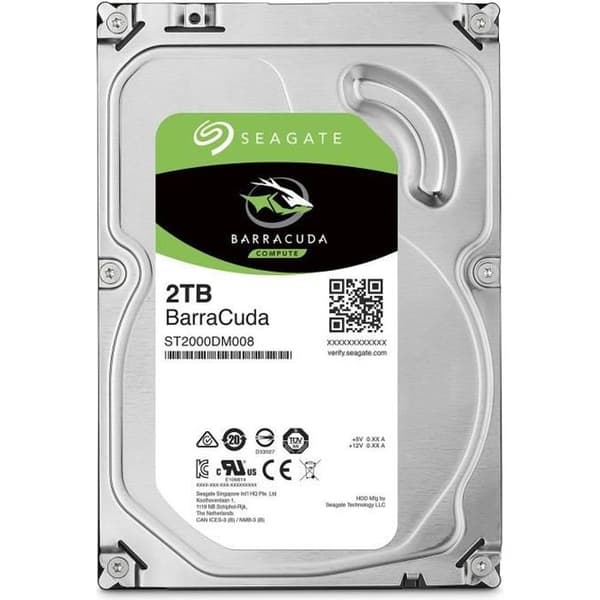 Seagate BarraCuda 2TB - ST2000DM008