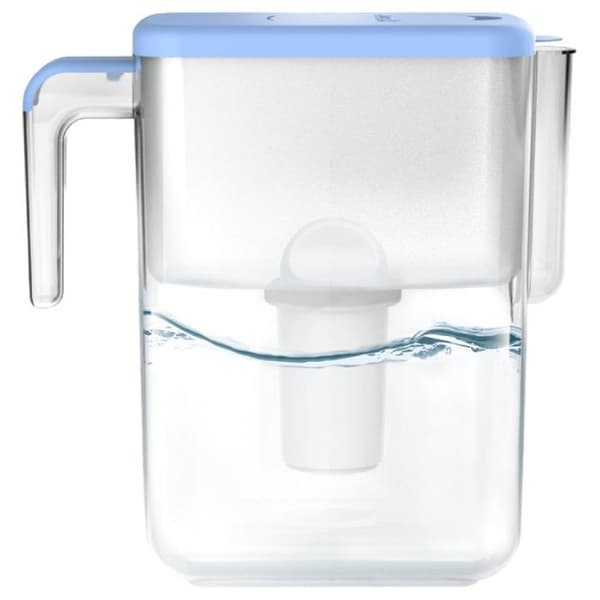 Ecosoft - Slim filtreringskanna 3,5L - blå