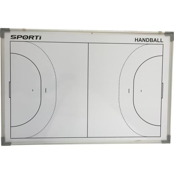 Handboll liten dubbelsidig bräda 30x45cm - vit - TU