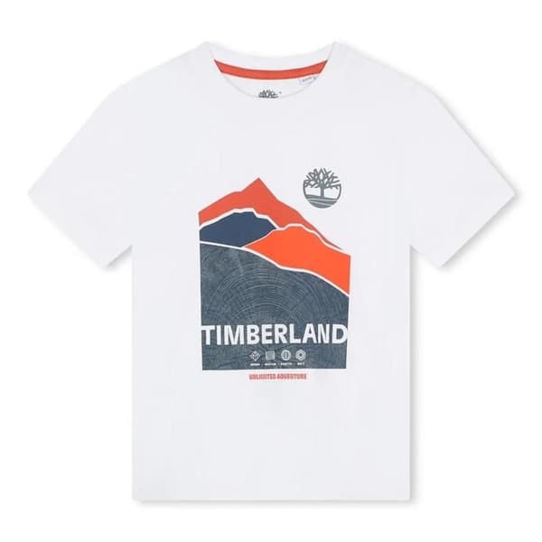 T-shirt Vit Kille Junior Timberland T60090