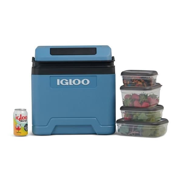 Elkylare - IGLOO - IE24DC - 12 Volt - Modern blå - 24 L - Endast cigarettändaruttag