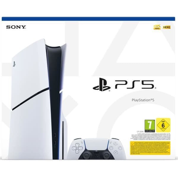 Spelkonsol PlayStation 5 - Standardutgåvan (Slim-modell med CD-läsare)