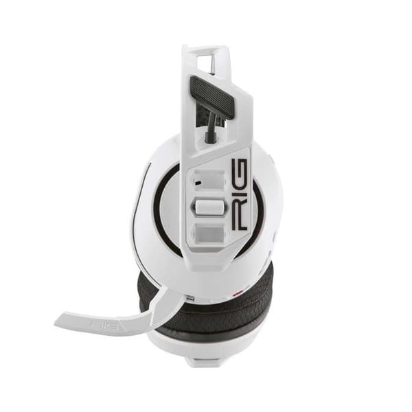 Gaming Headset - NACON - RIG 600 MAX HS - Vit - RF & Bluetooth 5.3 - Licens PlayStation (PS5)