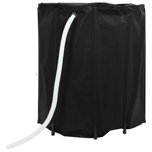 Vattentank med vikbar kran 1250 L PVC