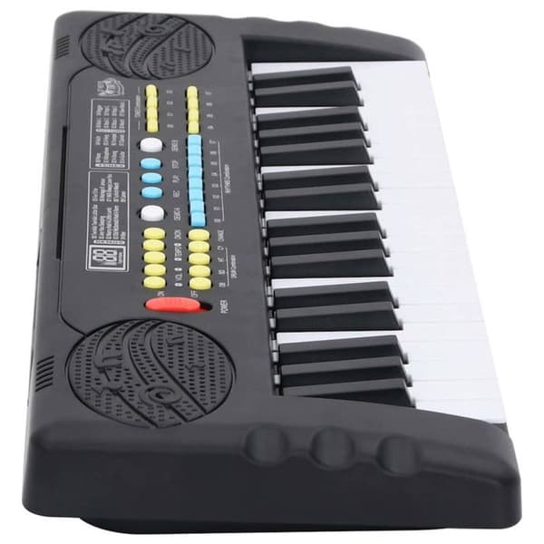 Elektrisk piano med 37 tangenter och barnmikrofon