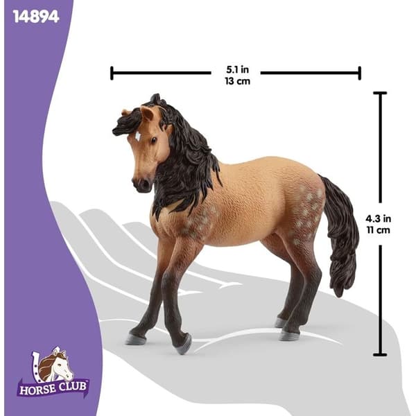 14894 figurine Andalusisk sto