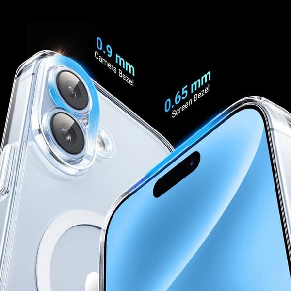Telefonfodral - Ugreen - iPhone 16 Plus - Magnetisk - Flexibel - Transparent