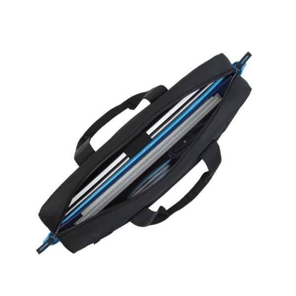 Hållare - Rivacase 8057 - 40,6 cm (16") - Axelrem - Polyester - Svart