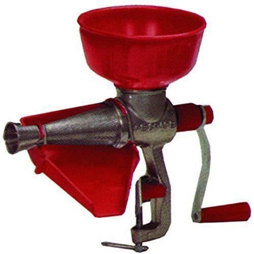 Tomatpress - Facem Tre-Spade - Tennet belagd - Moplen-samlare - 1 styck