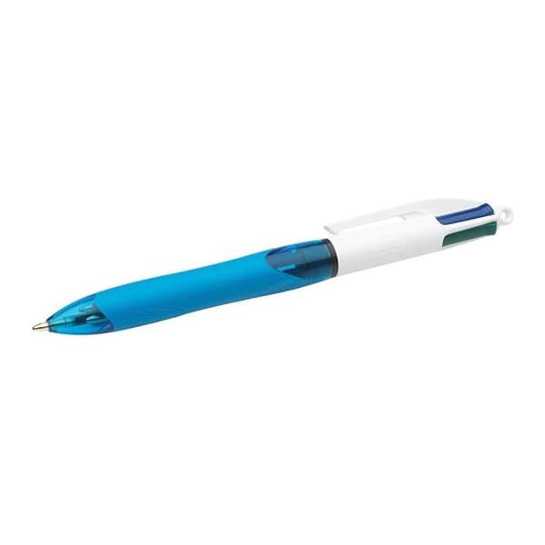 BIC Box med 12 Grip kulspetspennor - 4 färger