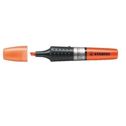 Stabilo - Luminator - Highlighter - Mejselspets - Orange flytande bläck - 5 st