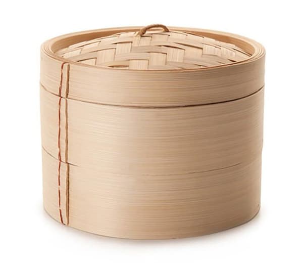 Ängdammsfångare - Ibili - 727526 - 26 cm - 2 korgar av bambu - Bevarar näringsämnen