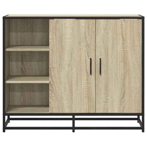 vidaXL Buffé eksonoma 92x35x76 cm ingenjörsträ 849020