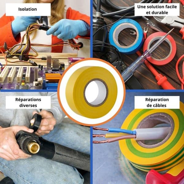 Gocableties el-tejp - GCTPVC2019YEL