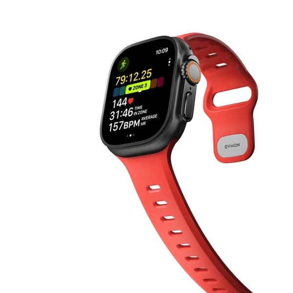Armband Tempo Nomad Apple Watch Ultra 49mm Röd