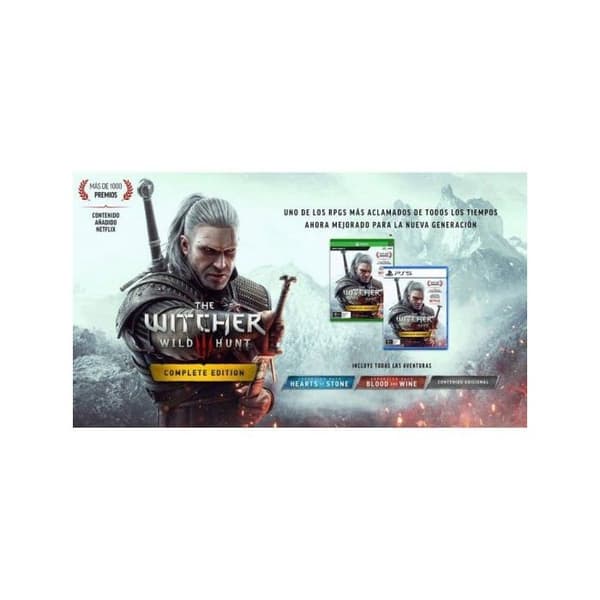 Videospel - CD Projekt - Witcher 3 - Komplettutgåvan - RPG - 100% UNCUT