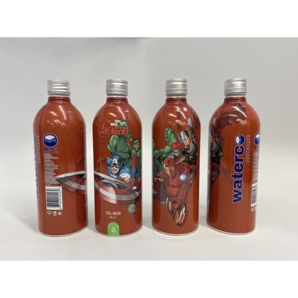 Gourd - WaterCo - Marvel Avengers - Aluminium 500ml - Mixad - Multisport