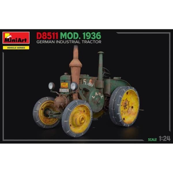 TYSK INDUSTRIELL TRAKTOR D8511 MOD. 1936