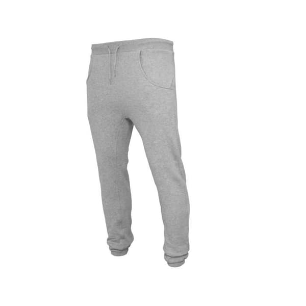 Bygg ditt varumärke Heavy Deep Crotch Sweatpants, Joggingbyxor, Grå chin, M Man