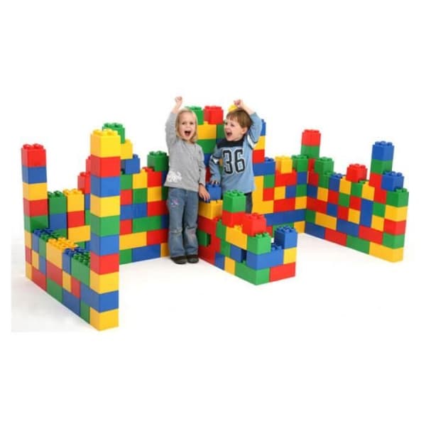 Gigantiska XXL-Block - WADER - 24 delar - Gul