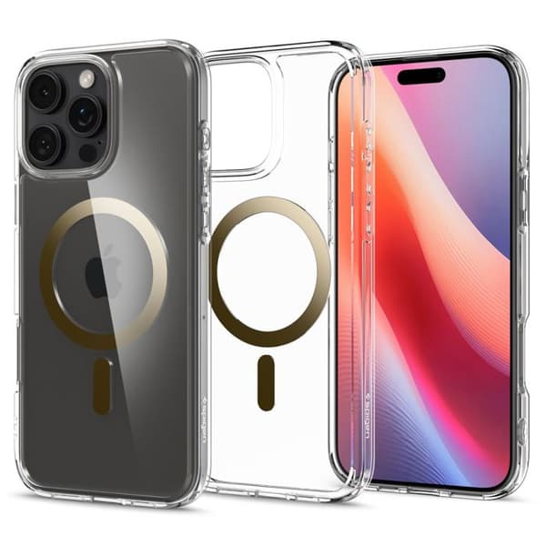 Spigen Ultra Hybrid MagSafe-fodral för iPhone 16 Pro Max - Guld