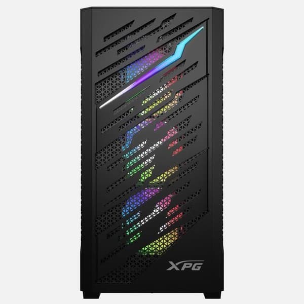 PC-chassi E-ATX - ADATA - Starker Air BTF - Svart - 4 ARGB-fläktar 120mm - Härdat glas