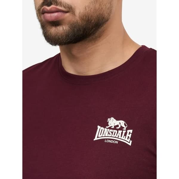 T-shirt i bomull Lonsdale Warlingham