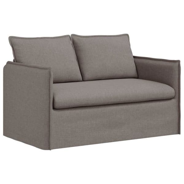 Soffa 120 cm Vidaxl - Grå taupe, samtida modulär design, mjuk sits