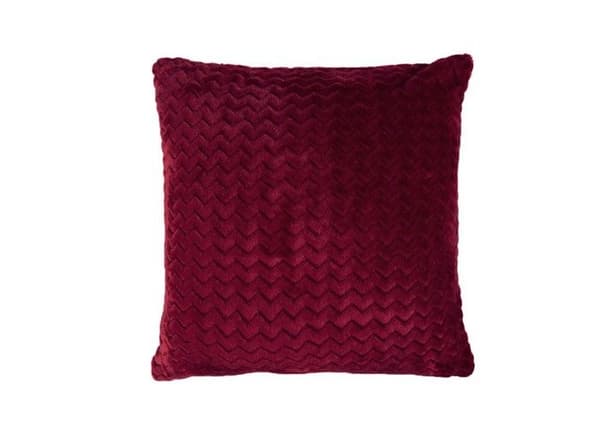 Dekorativt kuddfodral ZIG-ZAG, 40x40 (Minky Wave)