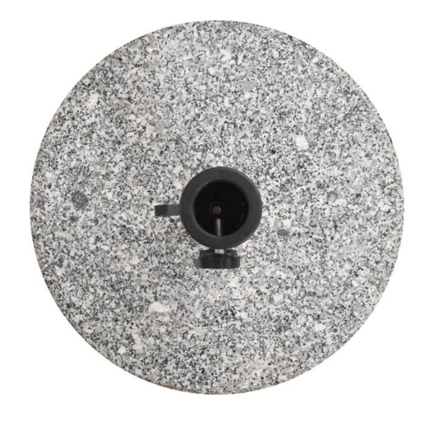 vidaXL Granit Rund Paraply Base 20 kg