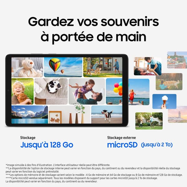 Samsung - Galaxy Tab A11 - Wifi - 128 GB - Grå