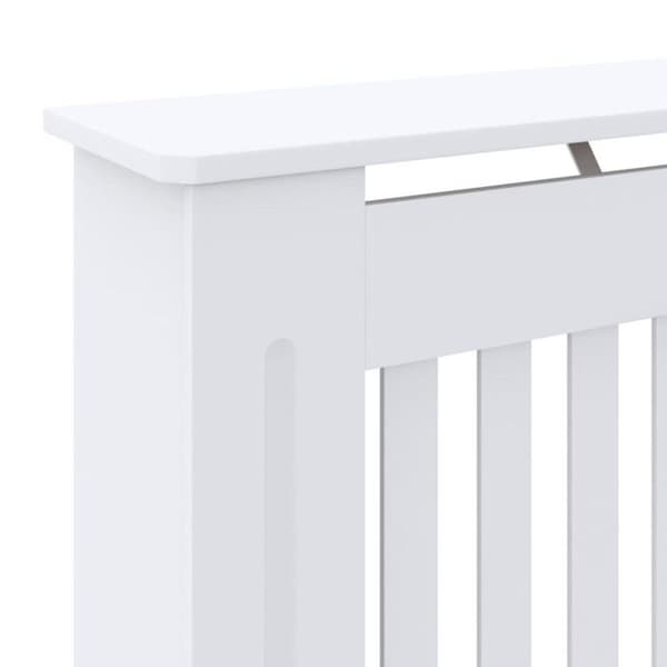 vidaXL Kylarskydd MDF Vit 78 cm 325559