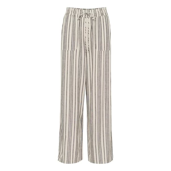 Kvinnor byxor KAFFE Amilia Long Wide