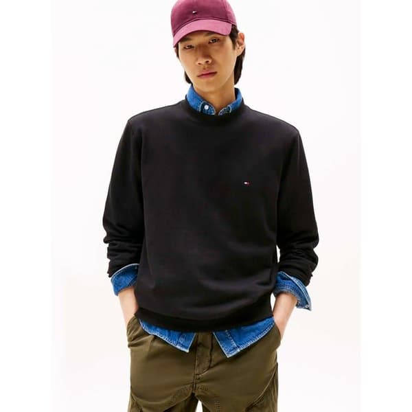 Pull Tommy Hilfiger Essential Flag Embroidery Crew Neck Herr
