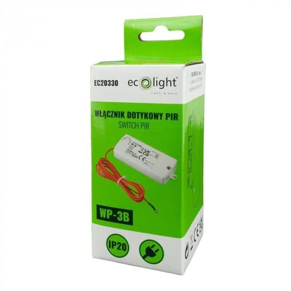Kontaktlös strömbrytare ecnastré 200W IR-sensor WP-3B