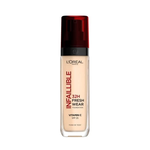 Foundation - L'OREAL PARIS - Ofelbar - Långvarig 32H - Porslin
