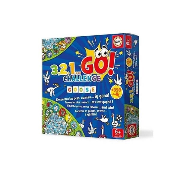 3,2,1 Go Challenge - Gås - Brädspel - EDUCA