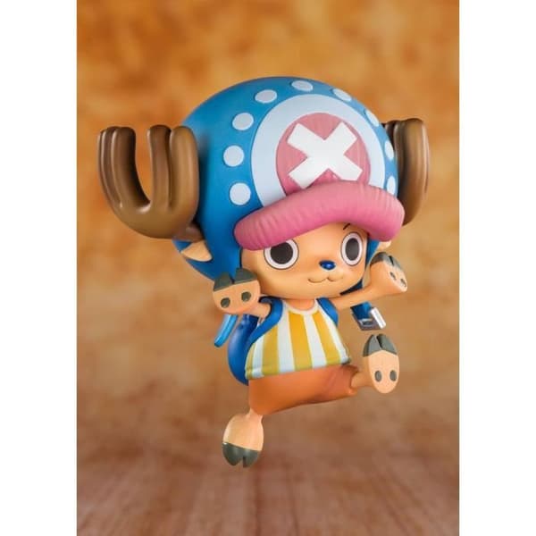 Statyett - BANDAI TAMASHII NATIONS - FiguartsZERO - Sockerbitsälskande Chopper - Ros - 7 cm