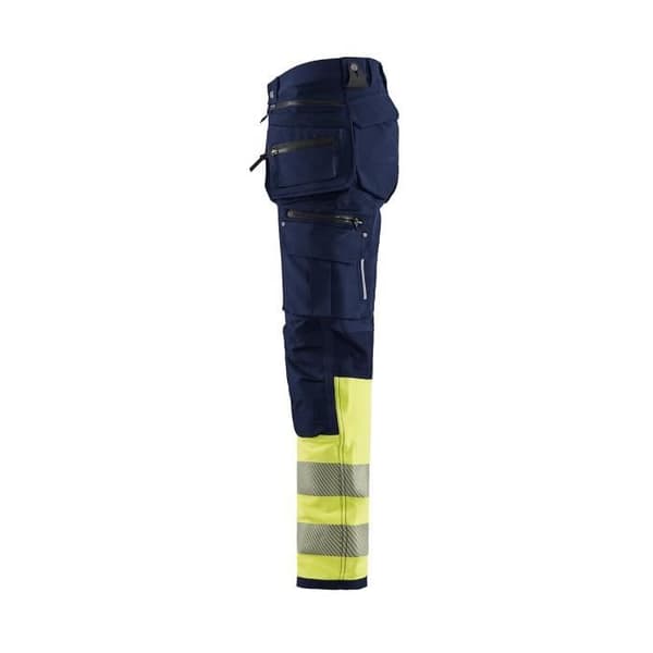 Blaklader 4D stretch arbetsbyxor med hög synlighet