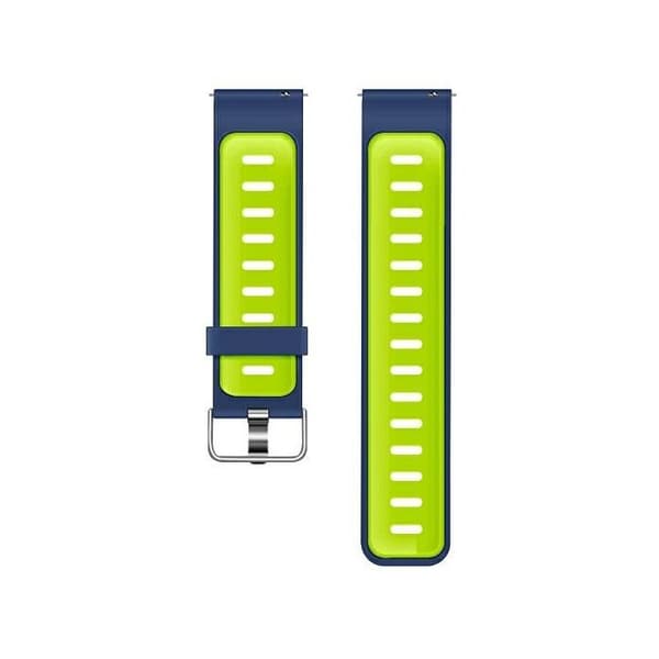 Armbandsur - BELINE - 22 mm - Bicolor Silikon - Blå-Grön - Unisex