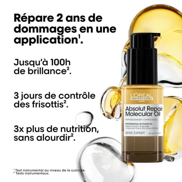 L'Oréal Professionnel Absolut Repair Molecular Bi-Phase Reparationsolja 30 ml