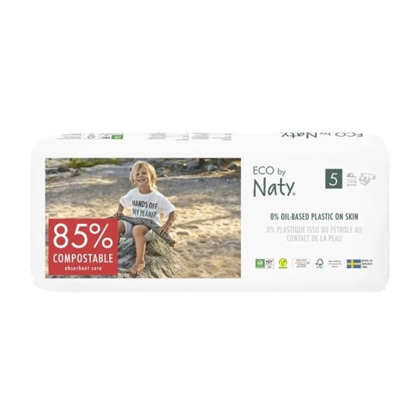 NATY Ekologiska byxor T5x40 blöjor