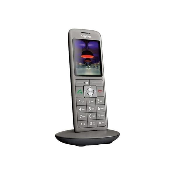 Trådlös telefon - GIGASET - CL660 - Nummerpresentatör - DECT/GAP - Svart, antracit