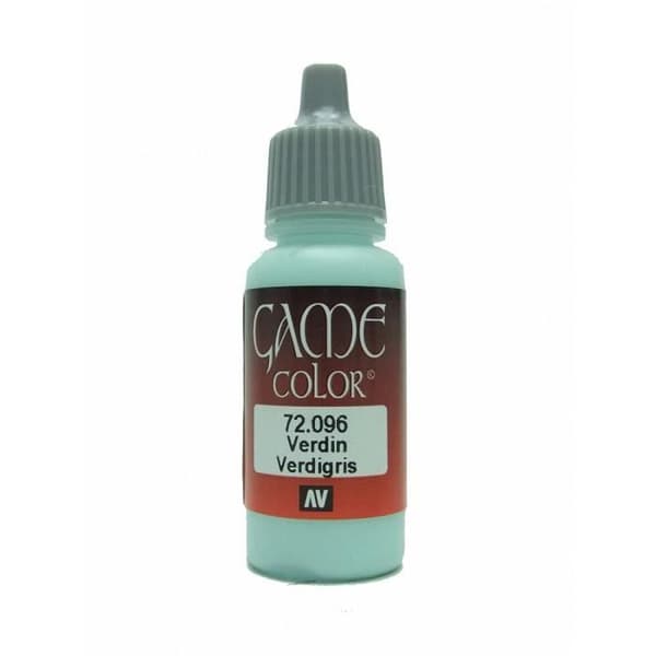 VAL72096 - Game Color - Verdigris - Plast modellering Målningar