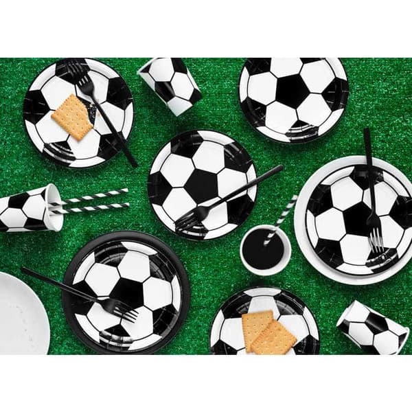 Födelsedagsmuggar Fotboll x6