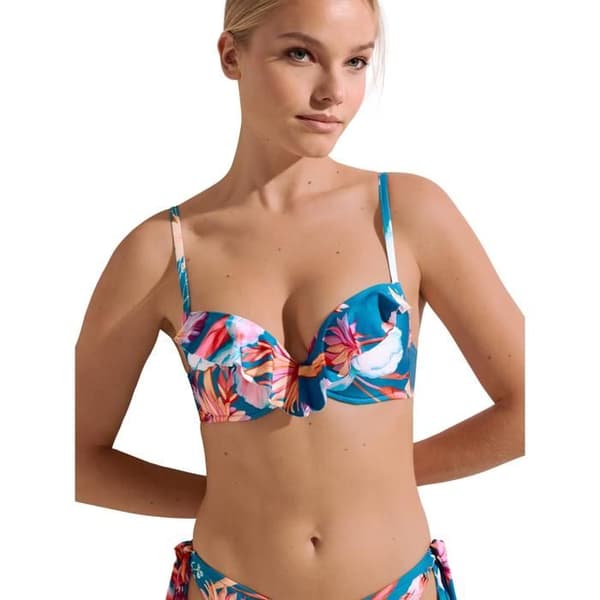 Push-up bikiniöverdel multipositioner dam Lisca Rimini