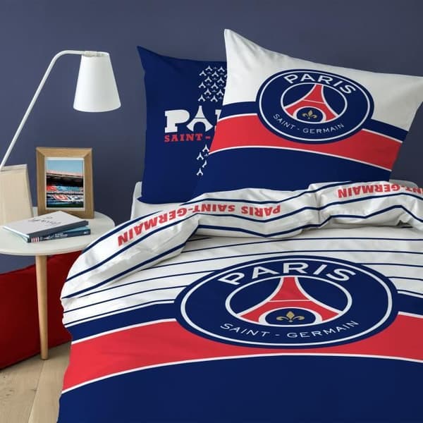 Bäddset - PSG - LOGO - 100% bomull - 200x200 cm - Tvättbar i 40°